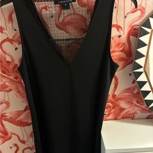 French Connection Black Mini Dress